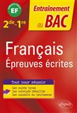 Français. Seconde-Première. Epreuves écrites