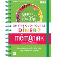  Mon Agenda Famille Organisée 2024: 9782036026438: Books