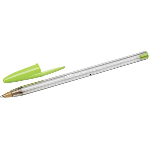 Stylo à bille Bic Cristal Fun Vert