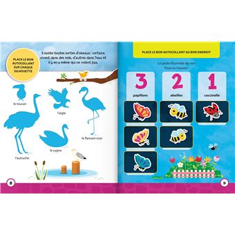 Mon cahier d'autocollants et d'activités : les animaux