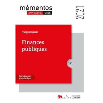 Finances publiques 2021