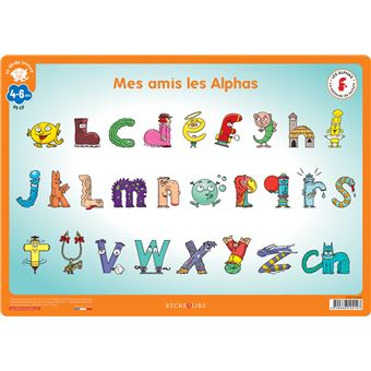 Mon sous-main des Alphas - Déclic lecture