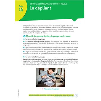 Le Volum' BTS - SP3S - Services et prestations des secteurs sanitaire et social