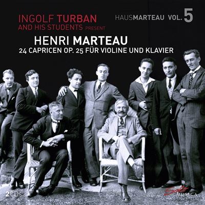 24 Caprices Opus 25 pour violon et piano