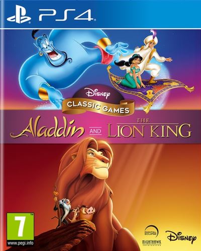 DISNEY CLASSIC GAMES : ALADDIN AND THE LION KING FR/NL PS4