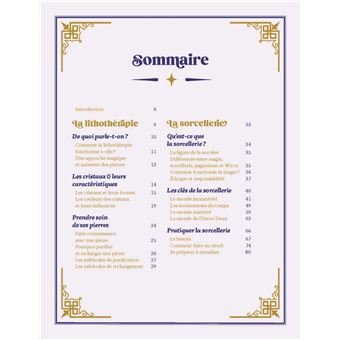 Le guide des pierres magiques