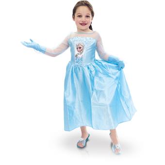 Déguisement Elsa + Accessoires Frozen La Reine des Neiges Disney 7-8 ans -  Déguisement enfant