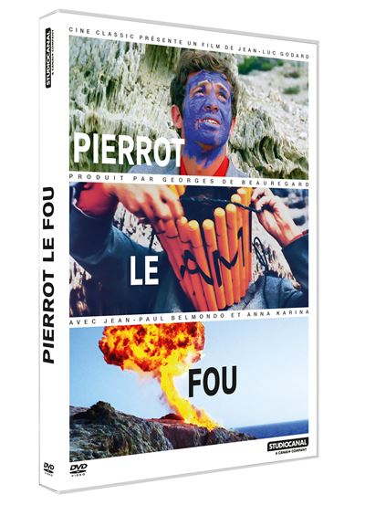 Pierrot le fou en DVD