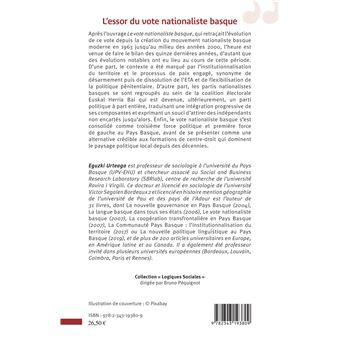 L'essor du vote nationaliste basque