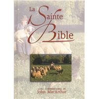Bible neg macarthur rigide illustree
