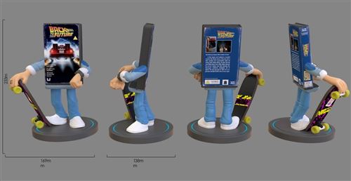 STATION DE RECHARGE SANS FIL POWER IDOLZ MARTY MCFLY