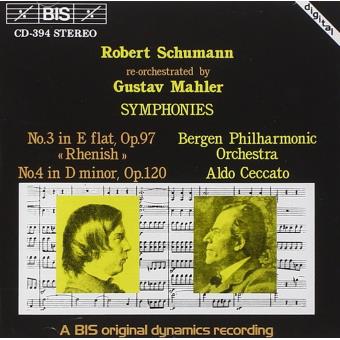 Schumann : Symphonies numéros 3 et 4 - Robert Schumann - Aldo Ceccato ...