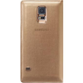 Etui Samsung pour Galaxy S5 G900, Or à motifs