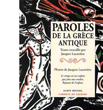 Paroles de la grece antique