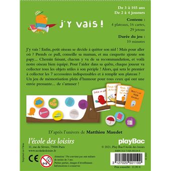 J'y vais ! - le jeu