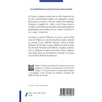 Les redéfinitiions du rôle de la France dans le monde