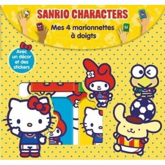 Sanrio Characters - Mes 4 marionnettes à doigts