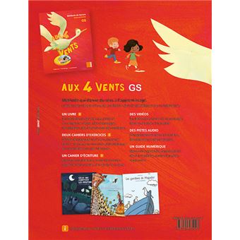 Aux 4 Vents (NE) - Cahier d´exercices 2 GS