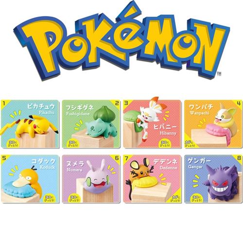 Figurine Re-Ment 9218 Pokémon Fuchipito Pittori Collection volume 2 Modèle aléatoire