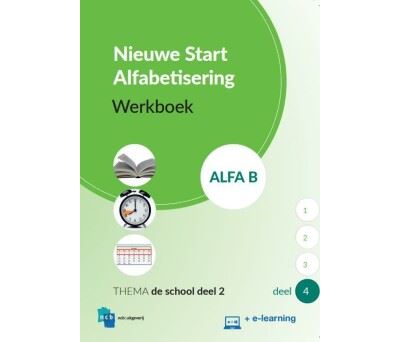 Nieuwe Start Alfabetisering Werkboek Alfa B Deel 4 + e-learning