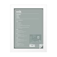 Grupo Erik Cadre Poster 61 X 91.5 Cm – Haya – Cadre MDF Élégant, Verre Synthétique, Fixation Murale Verticale/Horizontale – Protection Parfaite Pour Affiches & Photos