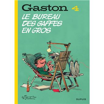 Gaston Lagaffe Tome 4 Gaston Edition 18 Le Bureau Des Gaffes En Gros Andre Franquin Andre Franquin Cartonne Achat Livre Ou Ebook Fnac