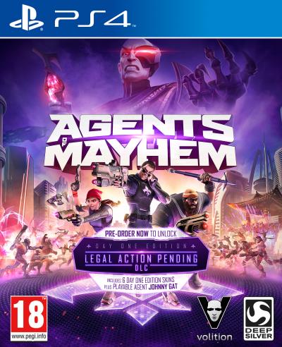 Agents of Mayhem Edition Day One PS4