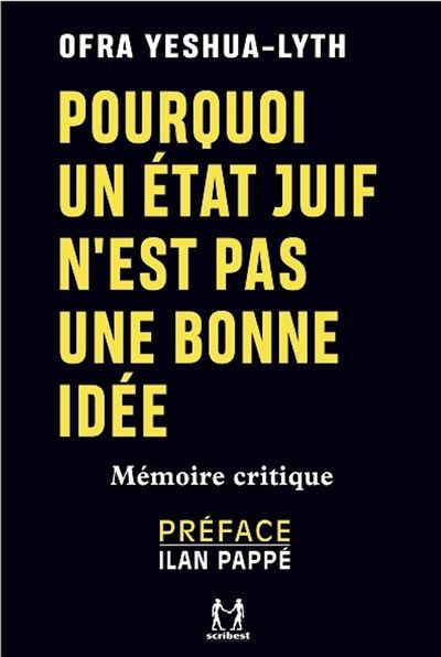 Pourquoi un Etat juif n'est pas une bonne idée