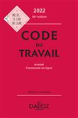 Code du travail 2022, annoté / commenté en ligne