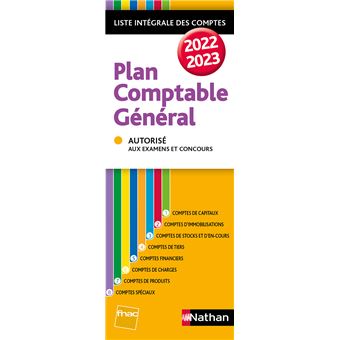 Plan comptable général 2022-2023
