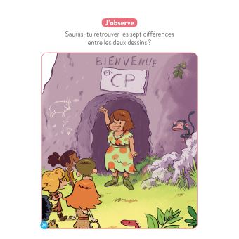 Bienvenue en caverne préhistorique - Drôle de rentrée ! GS/CP 5/6 ans