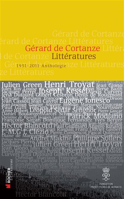 Littératures - Gérard de Cortanze - broché