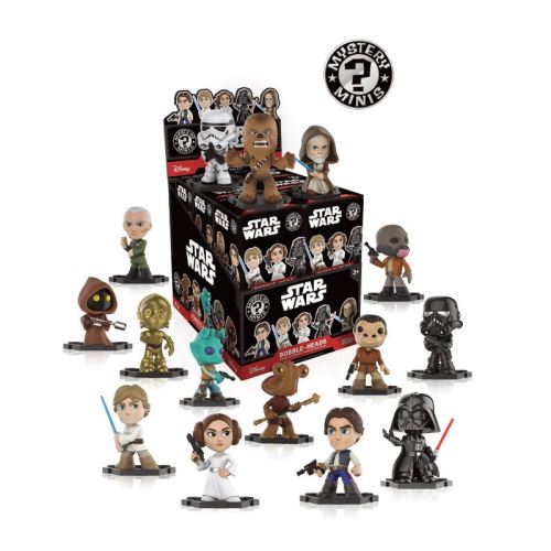Coffret de 12 figurines Star Wars Mystery Minis Modèle aléatoire