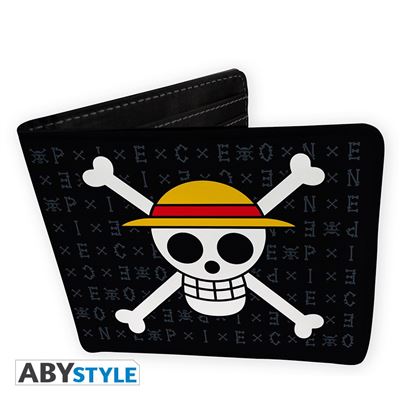 ONE PIECE-PORTEFEUILLE VINYLE-SKULL LUFFY