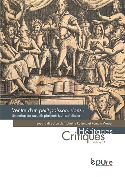 Liminaires Récréatifs Édition Critique Et Analyse Des Textes Liminaires ...