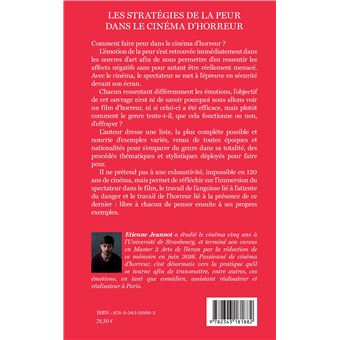 Les stratégies de la peur dans le cinéma d'horreur