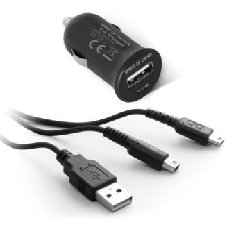 Chargeur Allume-Cigare USB Double Port 66W - Mini Chargeur Voiture En Alliage Métallique, Rapide - Compatible IPhone, Samsung, Etc.