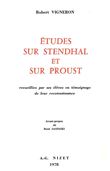 Études sur Stendhal et sur Proust