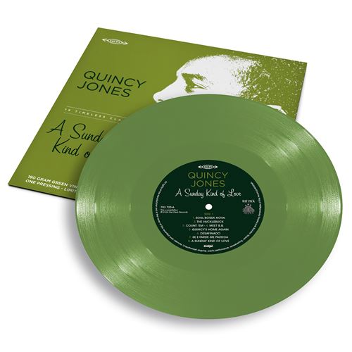 A Sunday Kind Of Love Édition Limitée Vinyle Vert Olive - Quincy