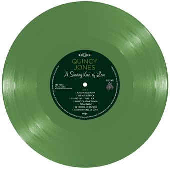 quincy jones a sunday kind of love レコード A Sunday Kind Of Love Édition Limitée Vinyle Vert Olive - Quincy