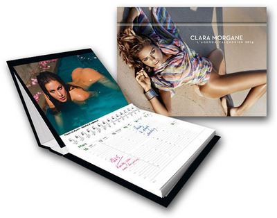 L'agenda-calendrier Clara Morgane 2014 - relié - Clara Morgane
