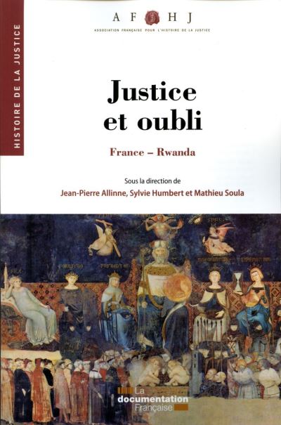 Justice et oubli -  Association Francais - broché