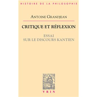 Critique et reflexion