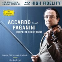 Accardo plays Paganini Complete Recordings Coffret Inclus Blu-ray Audio Edition limitée