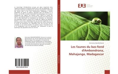 Les faunes du bas-fond d'ambondrona, mahajanga, madagascar