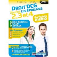 Droit DCG : Toutes les révisions de l'UE 2, 3, 4 - Spécial dispense BTS CG et DUT GEA