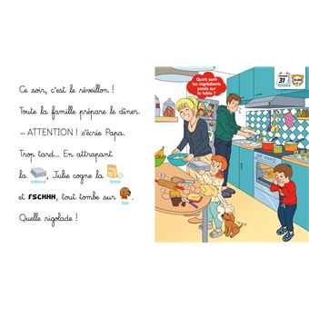 Les histoires de P'tit Sami Maternelle (3-5 ans) : Le réveillon de Sami et Julie