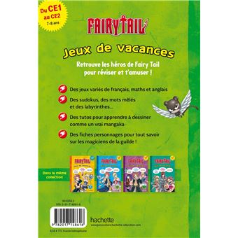 Fairy Tail - Jeux et énigmes - Du CE1 au CE2