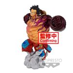 Figurine One Piece Banpresto World Figure Colosseum 3 Super Master Stars Piece Monkey D. Luffy Gear4 Brush