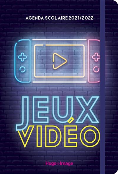 Agenda Scolaire Jeux vidéos 2021 - 2022 -  Collectif - relié